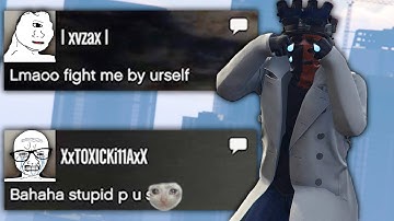 These Sad Tryhards Take Being Stupid To A New Level (GTA Online)