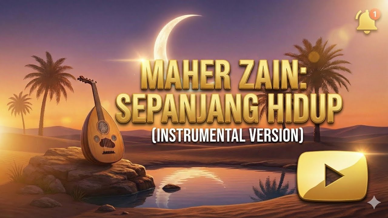Tenang & Menyentuh | Sepanjang Hidup – Maher Zain (Arabic Instrumental)