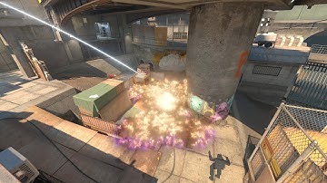 CS2 Overpass B Site Molly from Banana