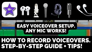 How to Record a Voiceover in iMovie – Complete Guide + Tips