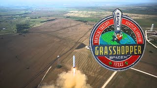 SpaceX: Road to Reusability - Grasshopper 325m Hop | Single Camera (Hexacopter). Test #6