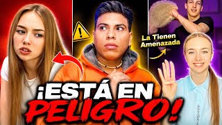 TIKTOKER HACE LA SEÑAL DE AYUDA EN MEDIO DE UN VIDEO 