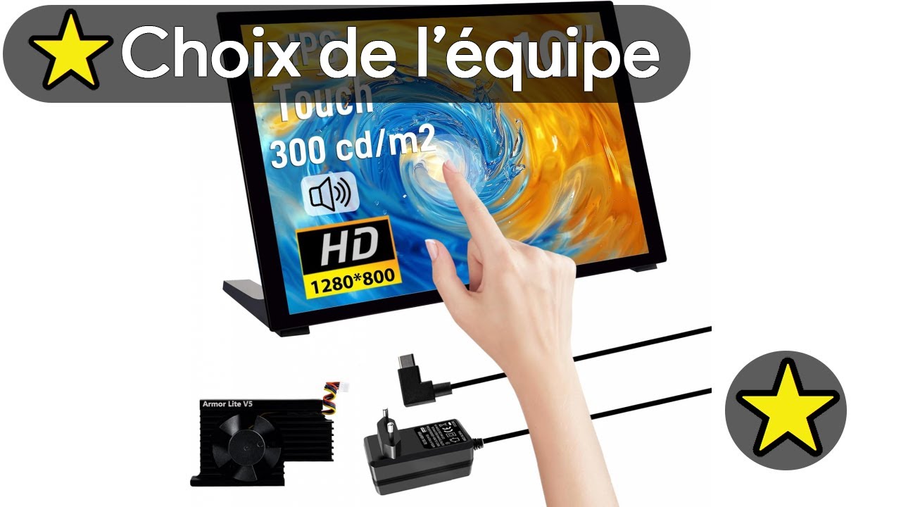 🏆 TOP 3 MEILLEUR ECRAN TACTILE POUR RASPBERRY PI 5 2025