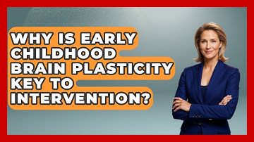 Why Is Early Childhood Brain Plasticity Key To Intervention? - Brain Development Hub