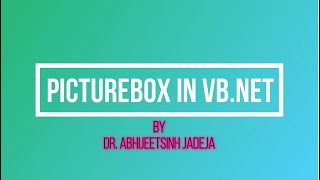 PICTUREBOX IN VB.NET- BCA-403