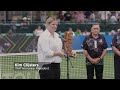 ITHF Presented with Toana Whakairo Carving from New Zealand Tennis Organizations