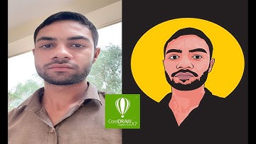 Drawing Cartoon Using Corel Draw x7