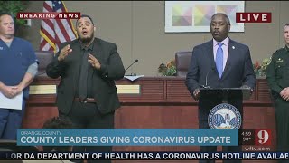 WATCH: Orange Co. leaders provide update on coronavirus efforts