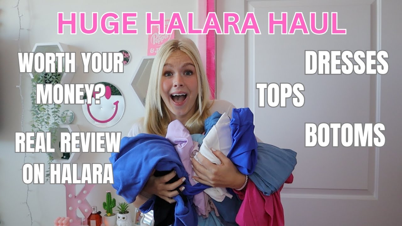 HALARA CLOTHING TRY ON HAUL 2024 
