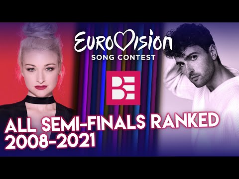 Eurovision Semi-Finals Ranked from Worst to Best (2008-2021)