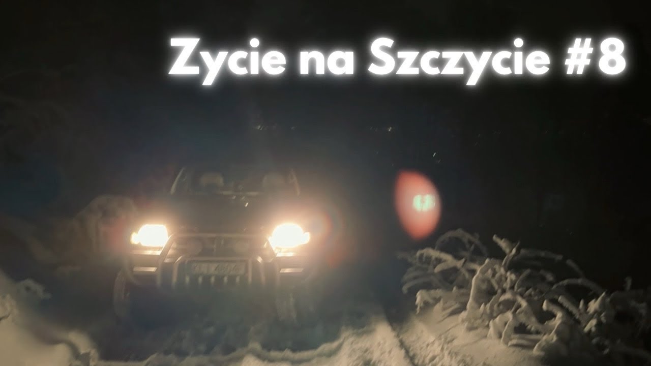 ⛰️Dostarczam zaopatrzenie do SCHRONISKA🚛❄️🎥 Próba wjazdu na SZCZYT zaśnieżonym szlakiem 🧊🌨️