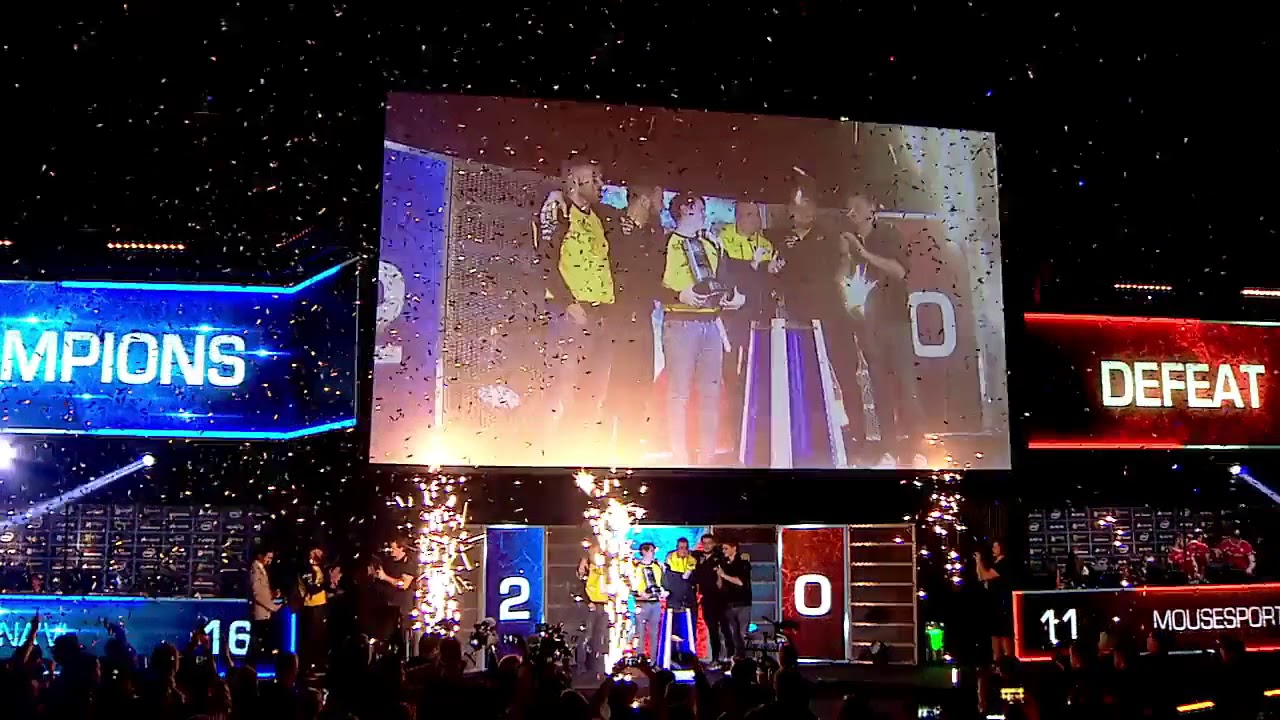 Эмоции Natus Vincere на победу DreamHack Open Winter 2017