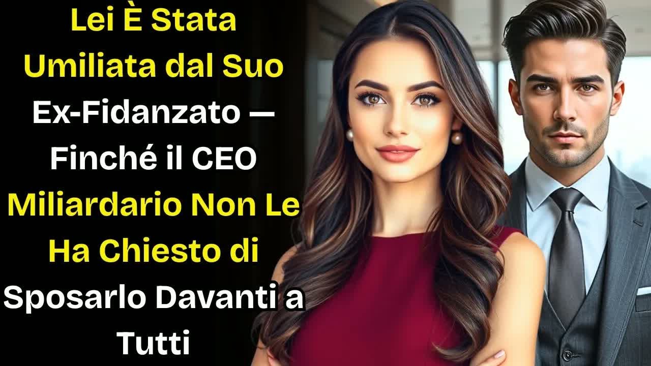 Umiliata dall'ex fidanzato — finché il CEO miliardario non le ha proposto davanti a tutti