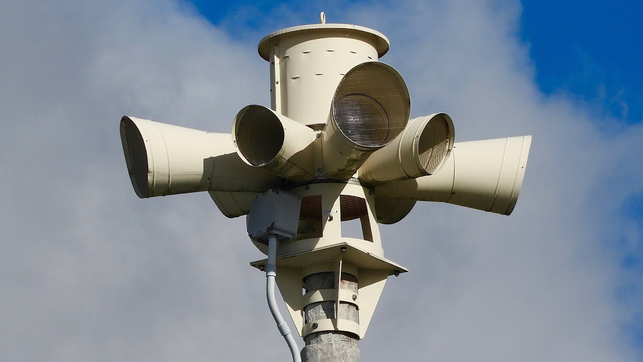 Sentry 10V Siren Test | 2 Min. Alert (x4) | Staunton, OH