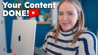How I Plan a Month of YouTube Content in 30 Minutes