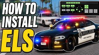 How to INSTALL EMERGENCY LIGHTING SYSTEM (ELS) in GTA 5 LSPDFR
