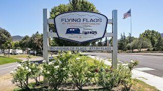 Campground Tour at Flying Flags RV Resort | Highway West Vacations
