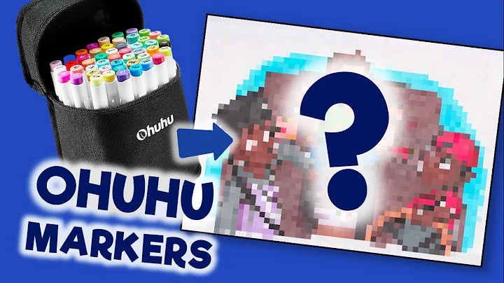 Trying Out Ohuhu Markers for the First Time! | Cadillac Cartoonz