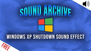 Free "Windows XP Shutdown" Sound Effect