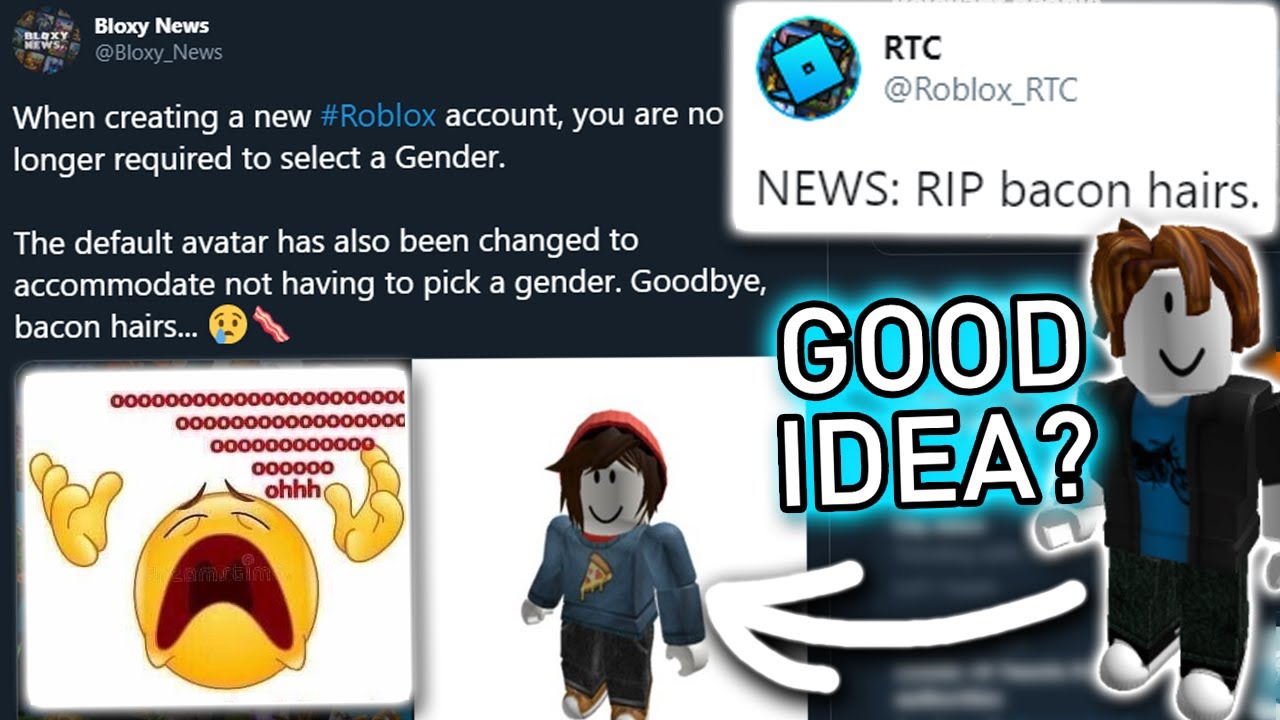 BACON HAIRS ARE BEING REMOVED from Roblox 