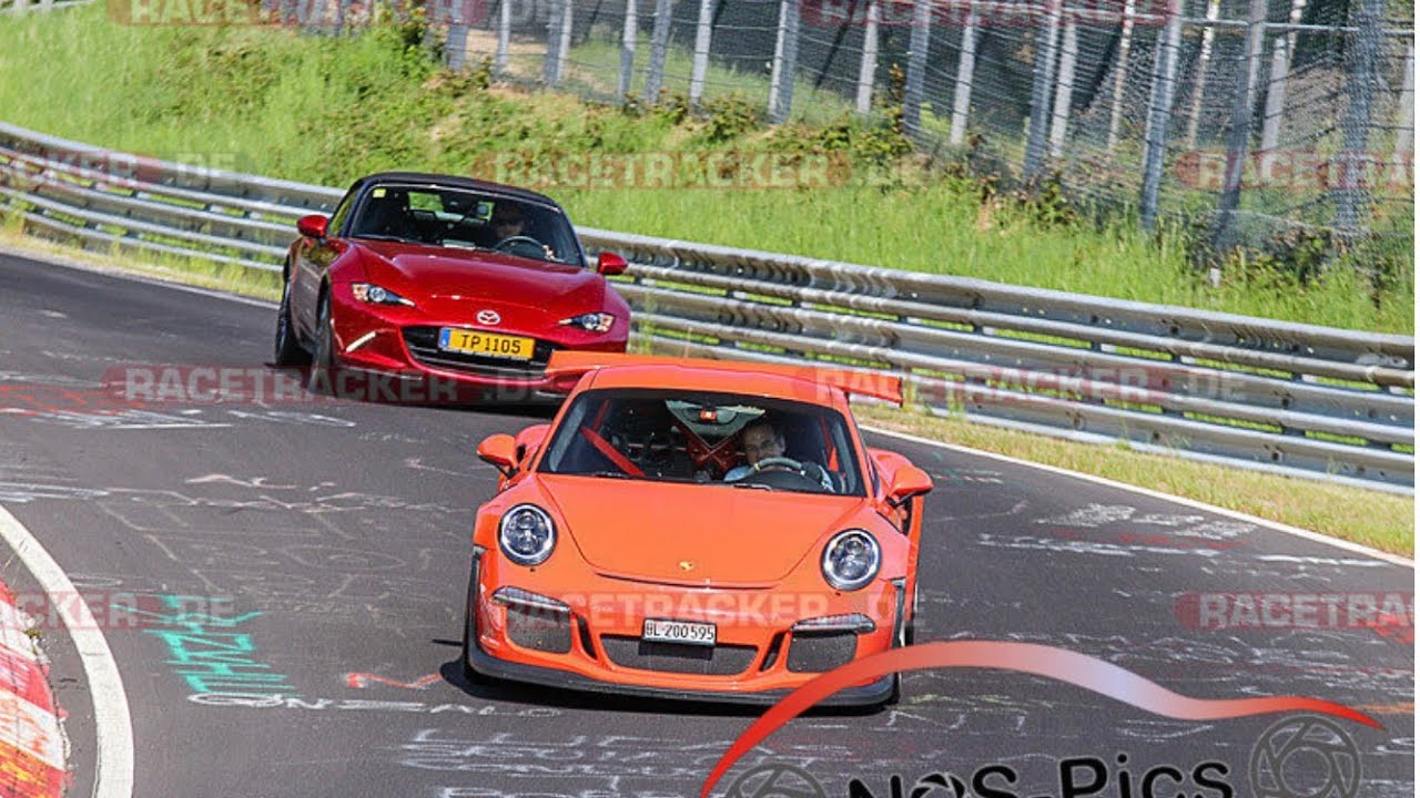 Mazda MX-5 ND 2.0 184 vs Porsche GT3 RS
