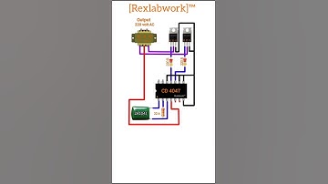 Electronic project 4047 IC से बनाएं एक powerful इनवर्टर#diycircuit #electrical #electronic