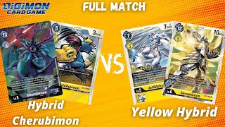 Purple Hybrid Cherubimon VS Yellow Hybrid | Digimon TCG BT7