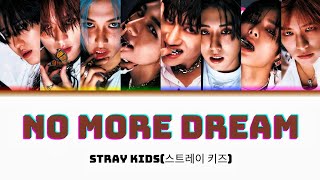 "NO MORE DREAM"(스트레이 키즈) STRAY KIDS AI COVER ORIGINAL BTS( color code lyric hang/romanz/eng)