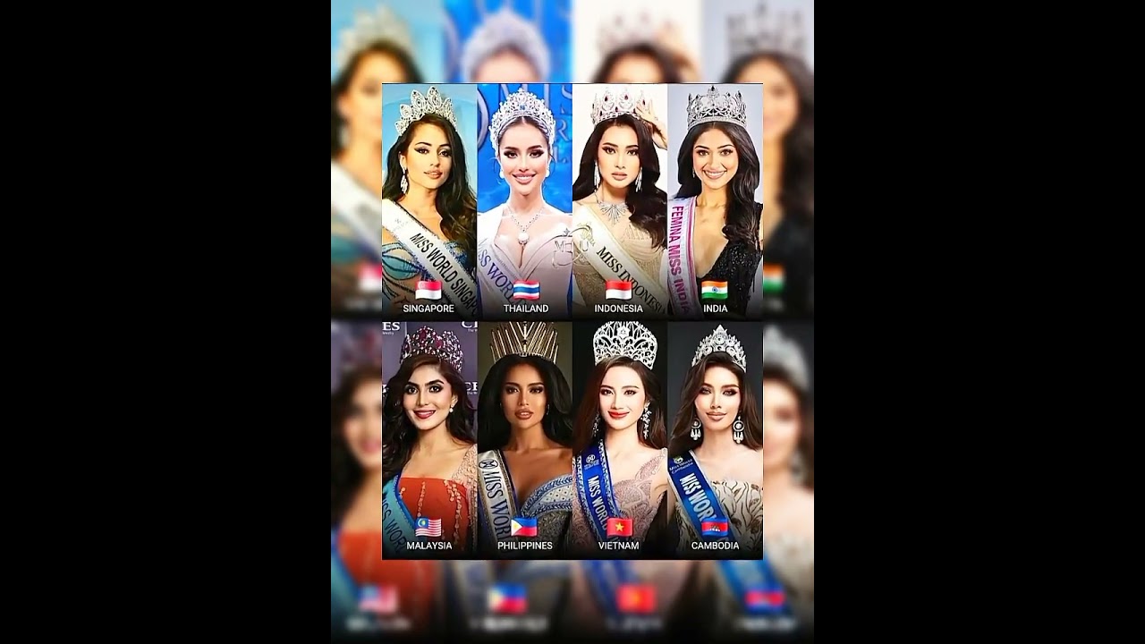 Miss World 2025 Asian Candidates