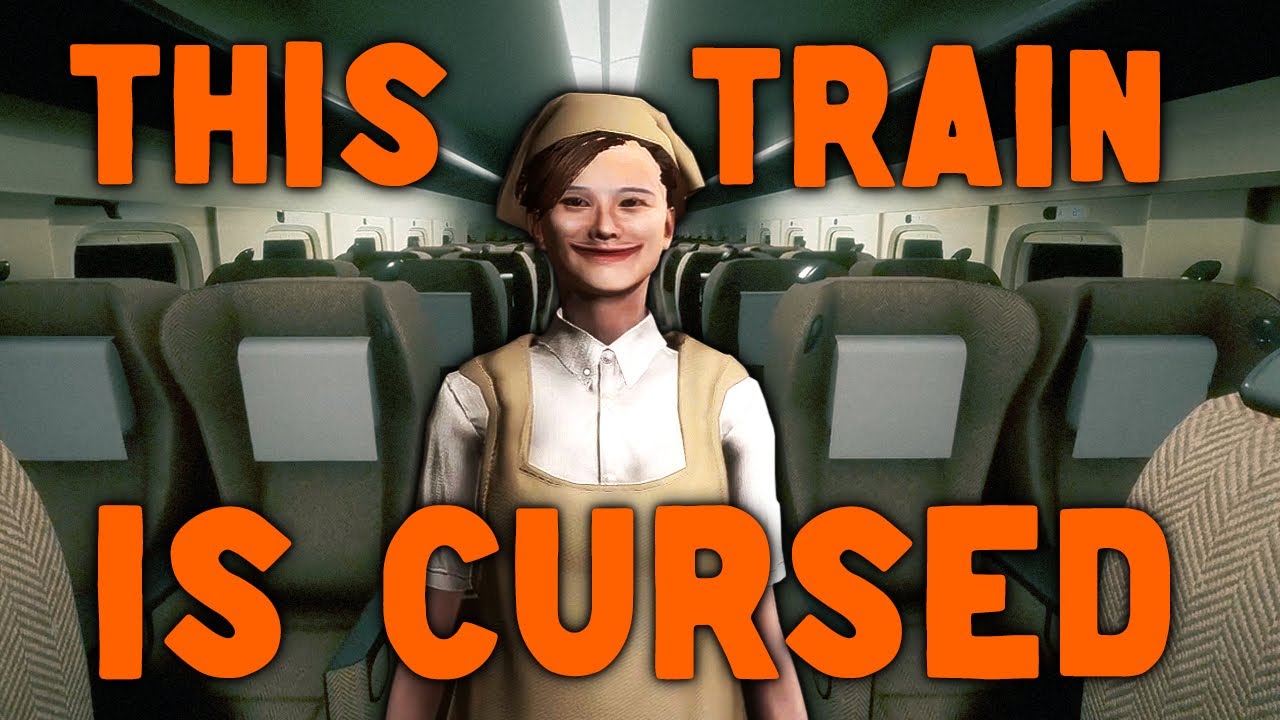 Stuck in a Scary LOOPING TRAIN | Shinkansen 0 [Chilla's Art]