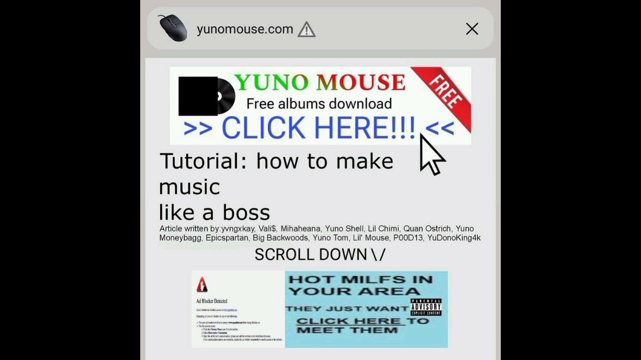 Yuno Mouse - Aliens [Audio]