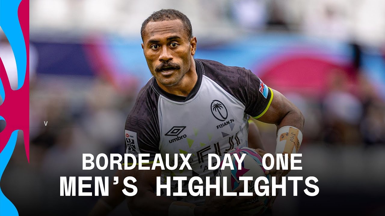 Fiji FLYING in France 🔥| HSBC SVNS Bordeaux 2026 | Men's Day 1 Highlights
