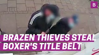 Brazen Thieves Hold Birmingham Boxer Wayne Elcock To Ransom Over Stolen Wbc Belt