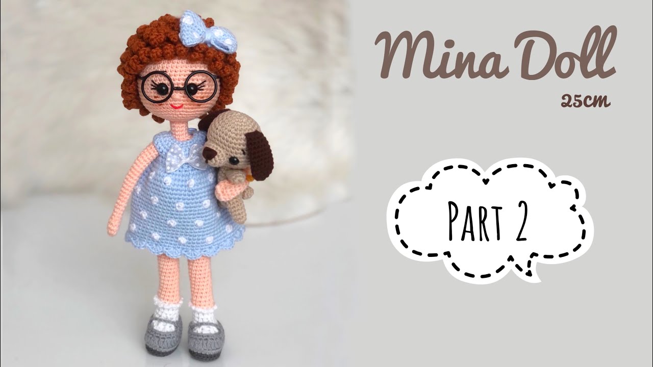 АМИГУРУМИ |  ЧАСТЬ 2 |  Кукла Мина (как сделать?)