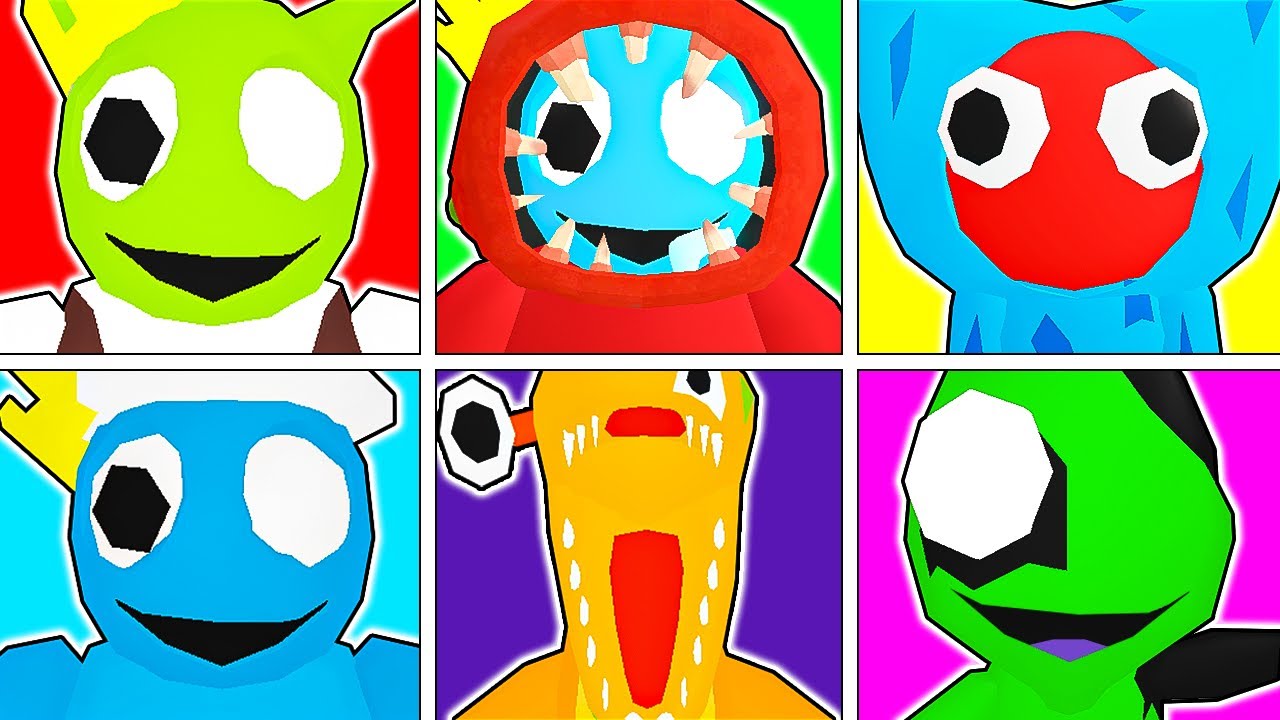 ROBLOX *NEW* RAINBOW FRIENDS MORPHS! (ALL NEW MORPHS UNLOCKED