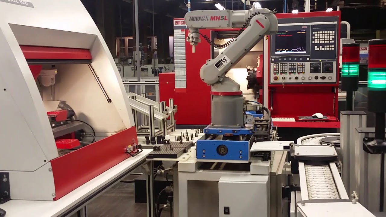 Robô Motoman controlado via rede ethernet Modbus Tcp usando o supervisório Indusoft 8.0