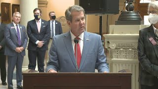 Gov. Brian Kemp full remarks before signing Georgia hate crime bill into law