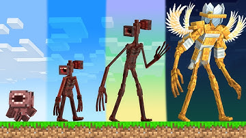 Upgrading Sirenhead into a GOD in Minecraft