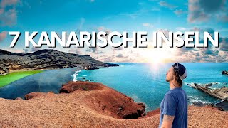 7 Kanarische Inseln im Vergleich 🌴 Welche Insel passt zu Dir?