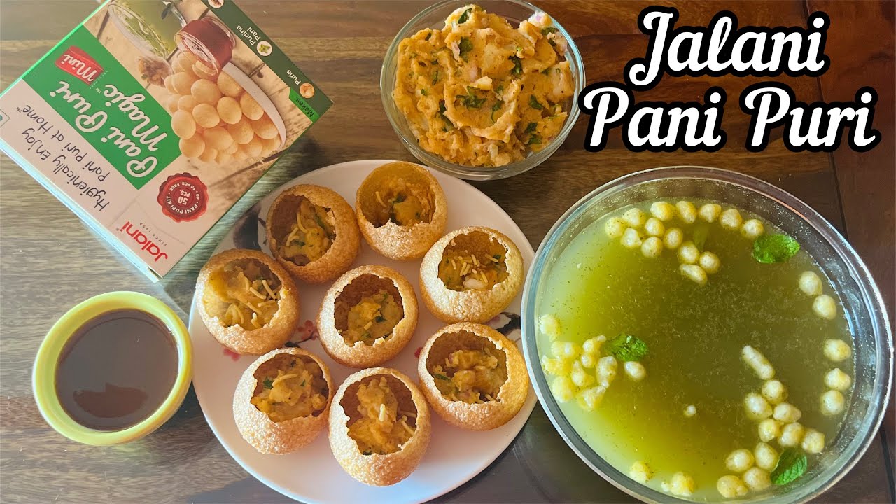 Jalani Pani Puri Magic | Jalani Pani Puri kit | Jalani  Pani Puri Recipe | Jalani Pani Puri
