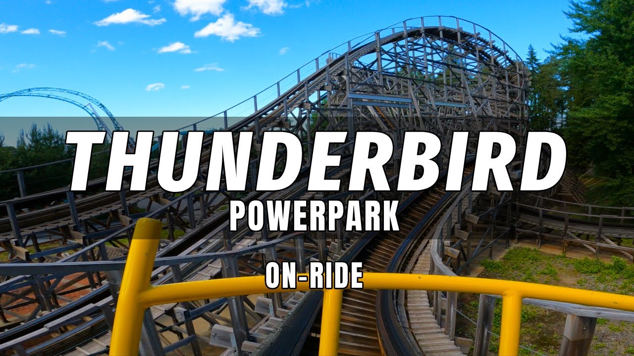 Thunderbird on-ride POV - PowerPark - YouTube