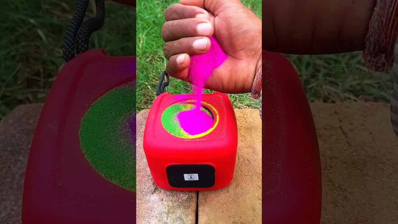 JBL speaker and bass test