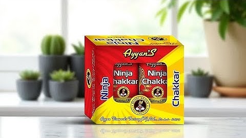Ninja Chakkar  | Meeyal Crackers | Ayyan Fireworks 