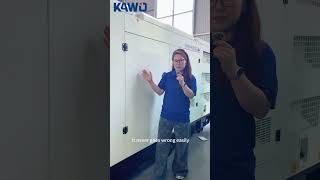 KAWO Silent type Perkins diesel generator #perkins #perkinsengine  #generator #genset #powerplant