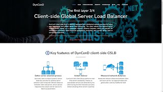 DynConD Client-Side DNS based Global Server Load Balancer