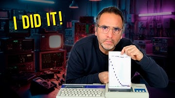 I programmed a game on a plotter !