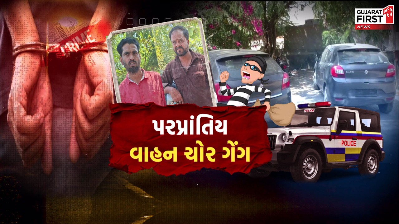 Mehsana : LCBએ પકડ્યા સિસ્ટમ હેક કરીને કાર ચોરતા રીઢા ગુનેગારો | Gujarat First