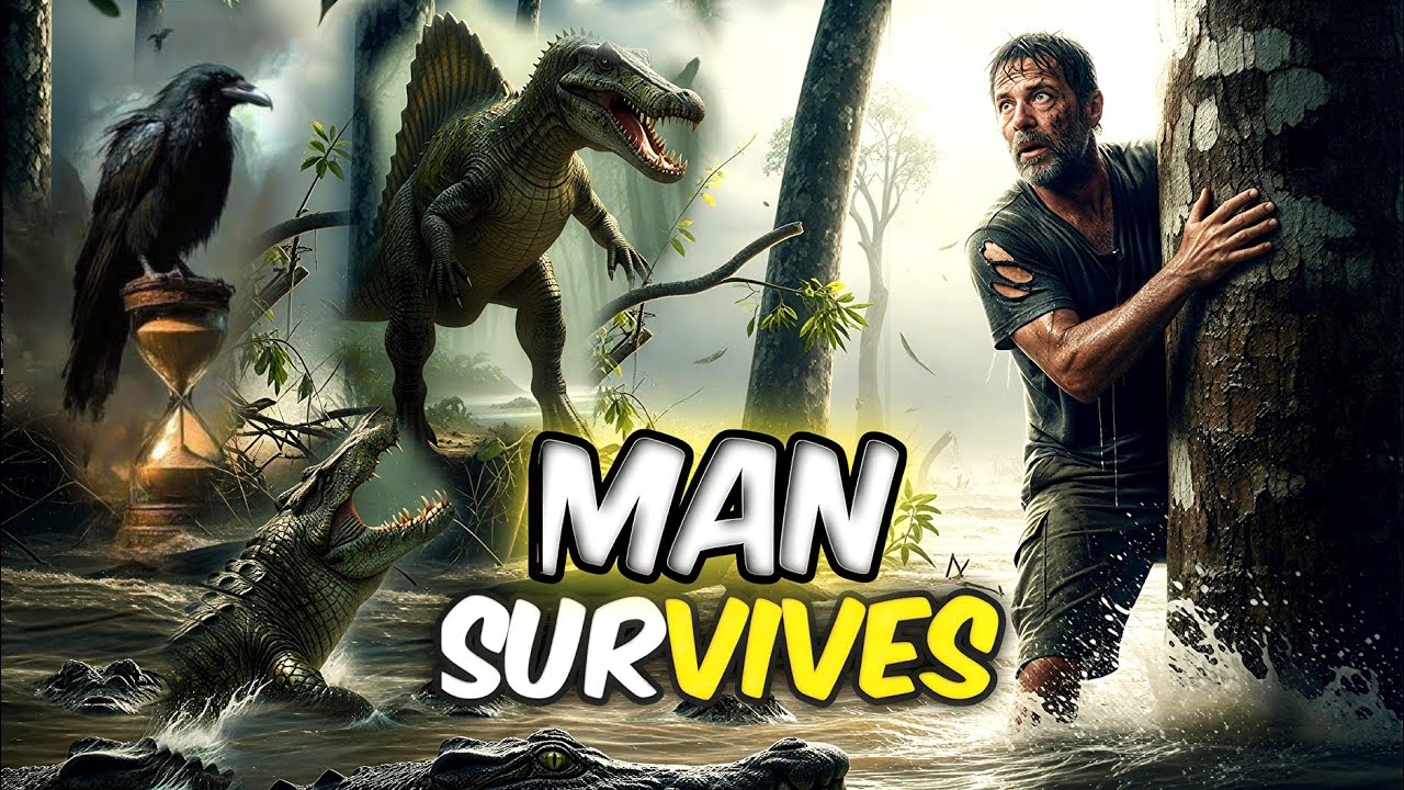 Amazon Jungle Survival: Trapped in Crocodile Waters! - YouTube