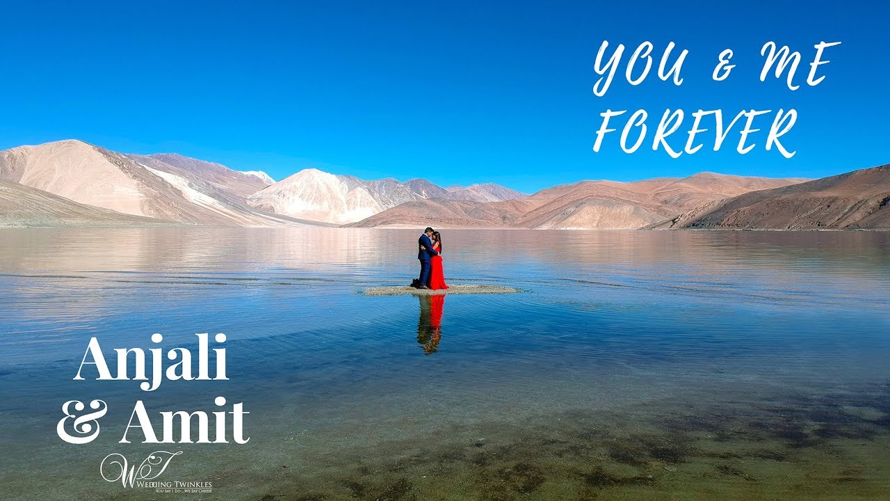 Best Leh Ladakh Pre wedding Video Film  | Amit & Anjali | Wedding Twinkles | Ladakh 2020