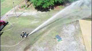 Training session with Waugh Fire Department